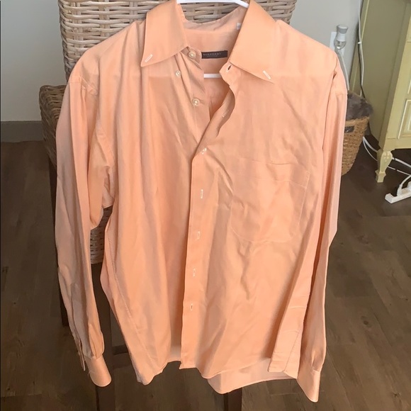 Burberry Other - Burberry orange long sleeve buttons down